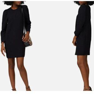 Brochu Walker Bray Dress 3/4-Sleeve Mini Black Size Small